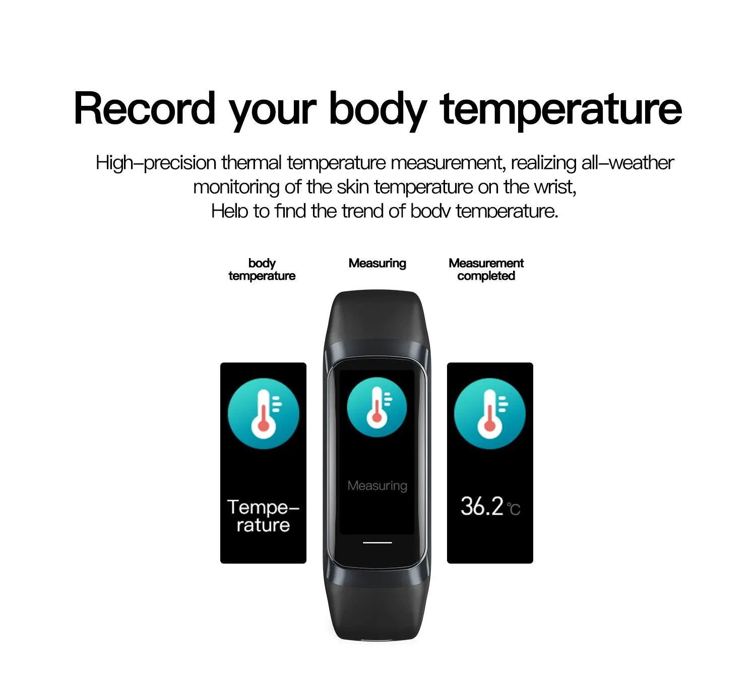 AMOLED Smart Watch – Waterproof Fitness Tracker