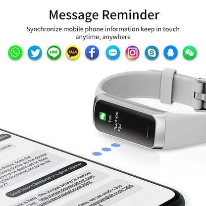AMOLED Smart Watch – Waterproof Fitness Tracker