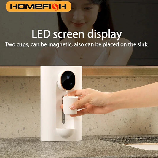 Wall Mounted Mouthwash Dispenser – USB-C Rechargeable